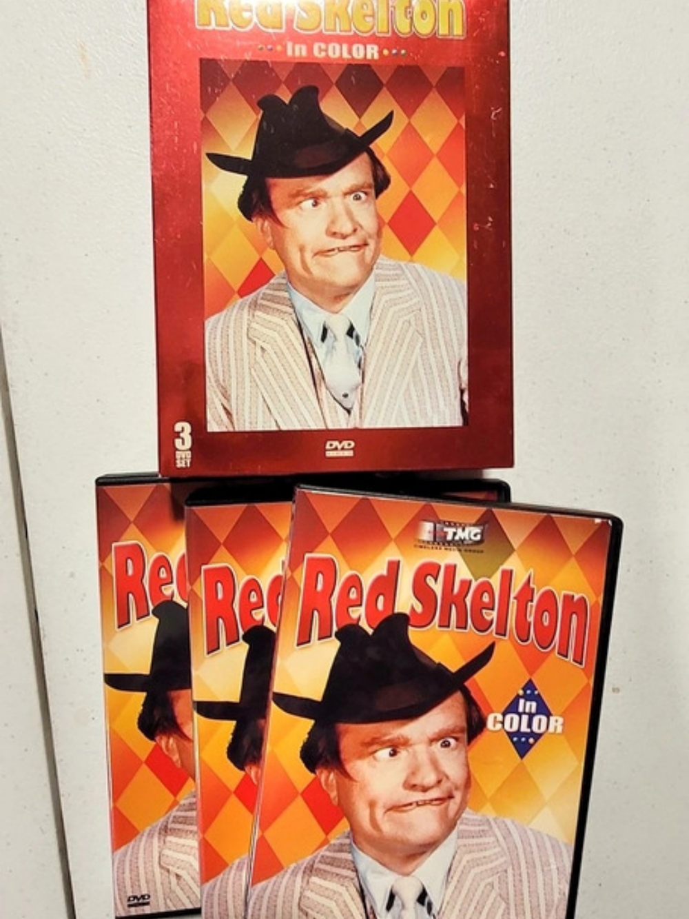Timeless Media Group Red Skelton in Color 3-DVD Set Red & Orange